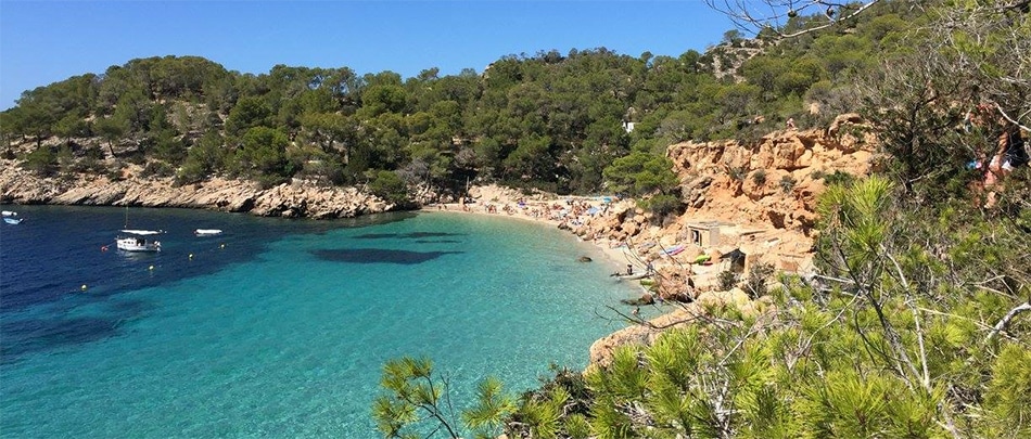 accesso a Cala Salada