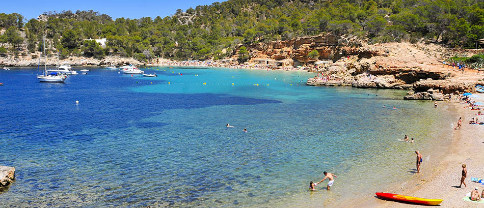 Cala Salada San Antonio, Ibiza, Spagna