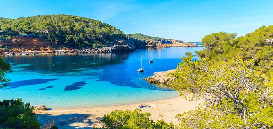 Spiagge San Antonio Ibiza - Cala Saladeta
