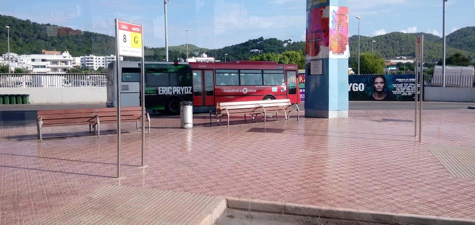 Trasporti San Antonio Ibiza - termial bus