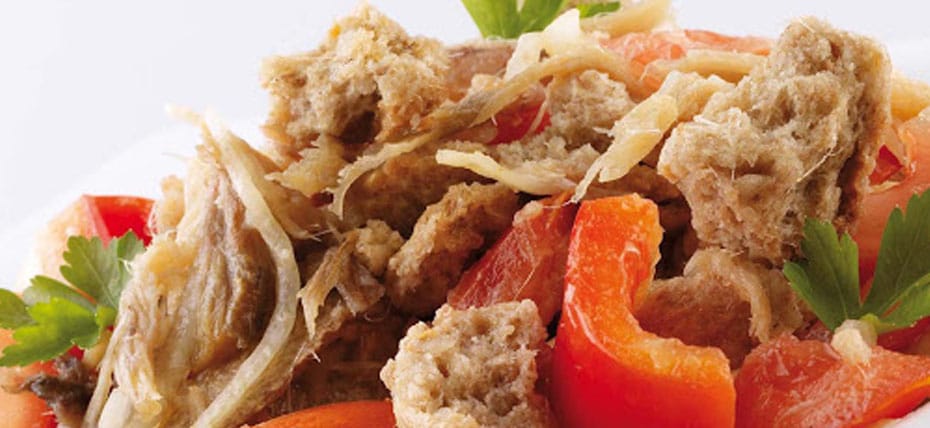 Ensalada Payesa con Peix Sec di Formentera