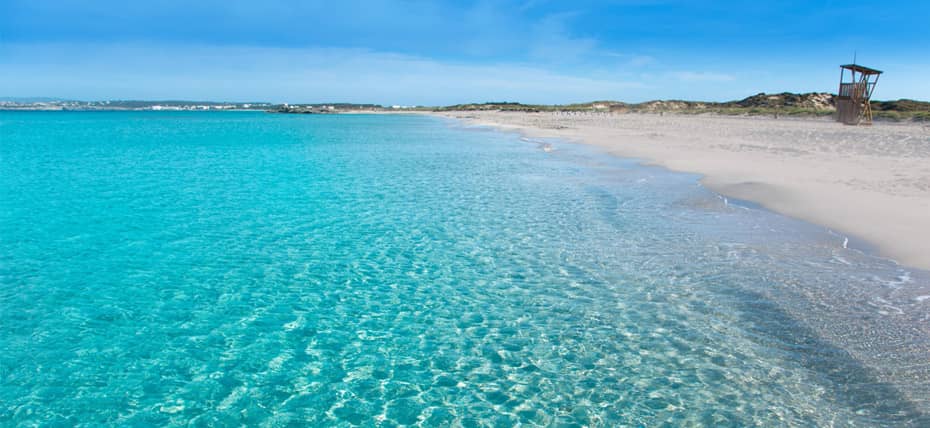 La selvaggia spiaggia di Playa de Llevant