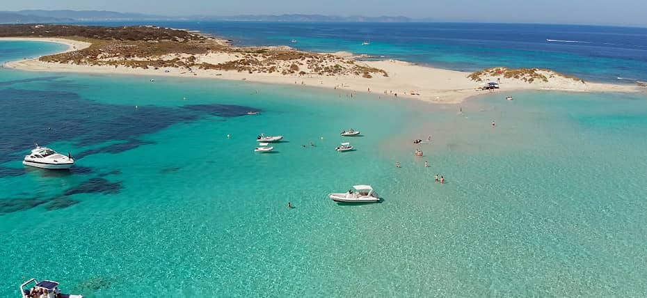 Playa de s'Alga Espalmador