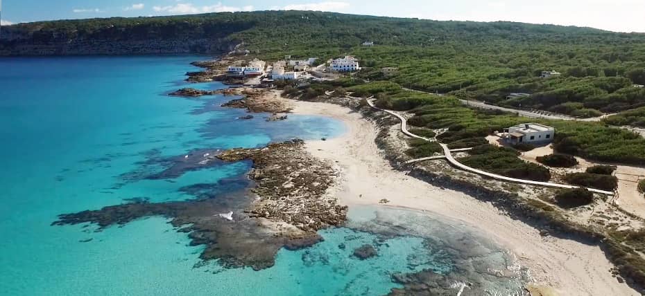 Le spiagge di Ses Platgetes e Es Calò